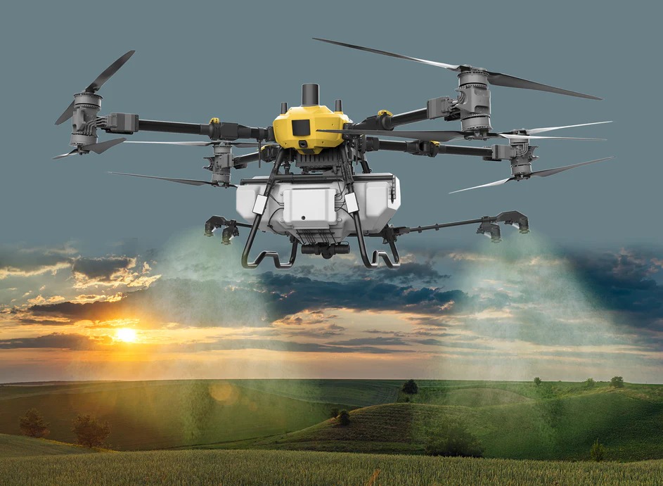 Agriculture — Drones e tecnologia agrícola, imagem ilustrativa